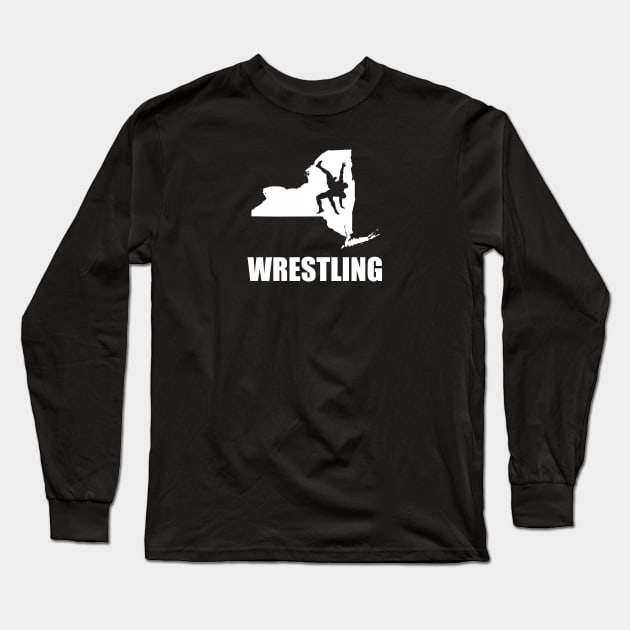 New York Wrestling Long Sleeve T-Shirt by Ruiz Combat Grappling